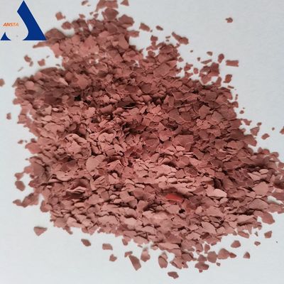 Metodo di applicazione con spruzzo Flake di vinile Flake di pavimento epossidico in colori misti o solidi