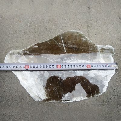 Protezione antincendio foglio di mica isolamento bianco grande trasparente naturale foglio irregolare di mica