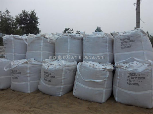 Vermiculite d'argento Fiocchi 0,7-2 mm Cina Fornitore Prezzi del Vermiculite d'argento