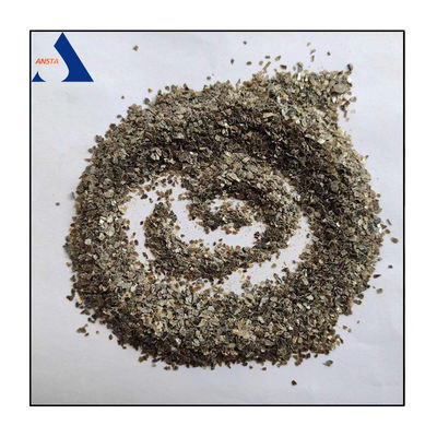 Vermiculite d'argento Flakes 0,7-2 mm La scelta ideale per la produzione di vermiculite espanso