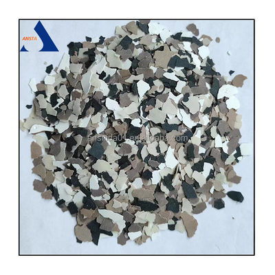 Fragmenti di roccia compositi 3-5 mm Fragmenti di vinile per verniciatura a pavimento epossidica