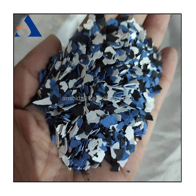 Rivestimento di gomma, pezzi di roccia compositi decorativi, lastre di pavimento epossidiche da 3 a 6 mm, provenienti da Hebei