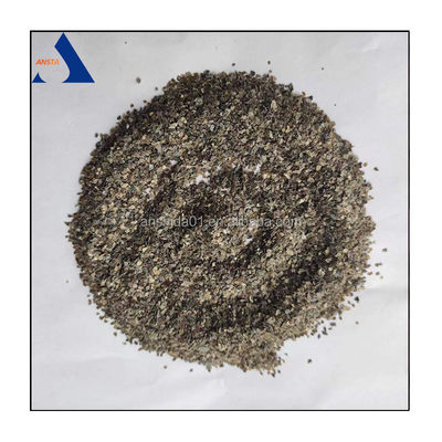 0.7-2 mm Flakes di vermiculite ad alto tasso di espansione per la protezione antincendio e l'isolamento termico