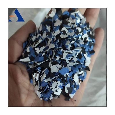 Rivestimento liquido di colore misto Freghe di roccia composite per la decorazione Floccetti di pavimento epossidici