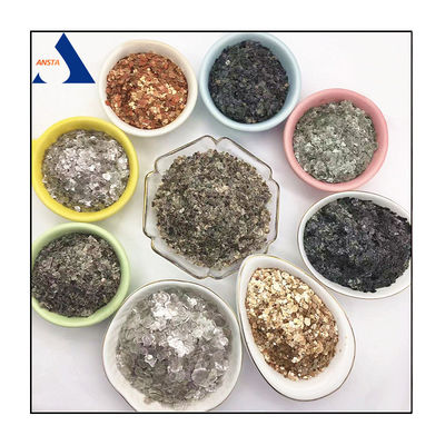 Fiocchi di mica di colore naturale per pavimenti epossidici Fiocchi di mica colorati per decorazioni