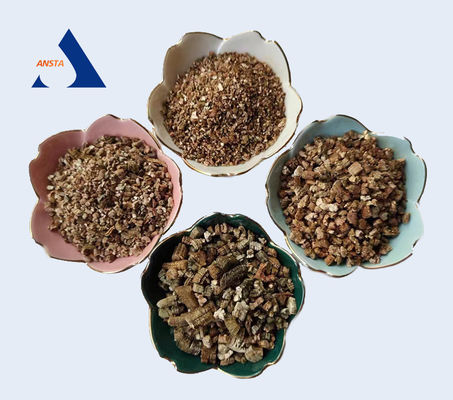Vermiculite dorato espanso per l'orticoltura 1-3mm/2-4mm/3-6mm Prezzi competitivi