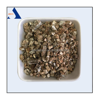 Asbesto libero Colore dorato 3-6 mm Vermiculite espanso per l'agricoltura/orticoltura