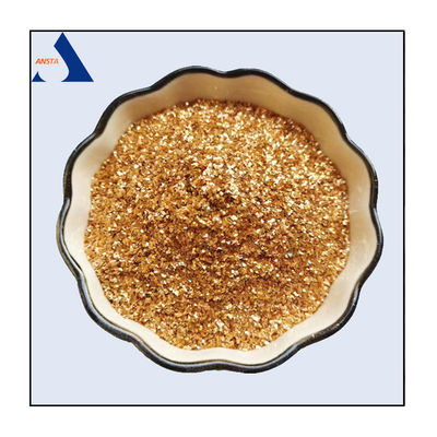 Mica d'oro Fiocchi per elettrodi, polvere di mica d'oro per rivestimento delle pareti