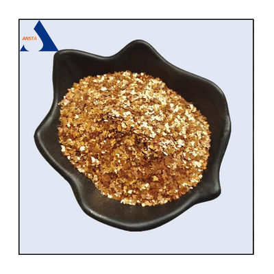 Mica d'oro Fiocchi per elettrodi, polvere di mica d'oro per rivestimento delle pareti