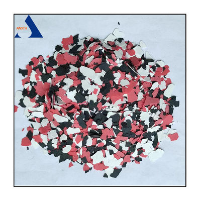 Colori compositi Flakes di vernice decorativa per la costruzione di rivestimento pavimento epossidico misto