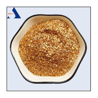 Mica in fiocco per l'uso di vernici Supply Mica in fiocco di oro calcinato disidratato