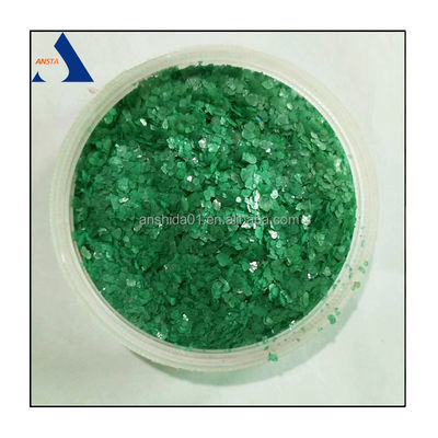 Vendita calda Fiocchi di color Mica per pavimenti epossidici 1-3 mm Fiocchi di colore per vernici a fiocchi