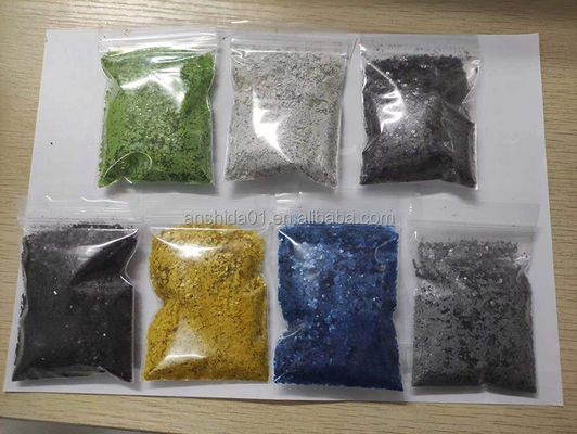 Fornitura di fabbrica 1-3 mm Mica tinto per pavimenti epossidici 25 kg/sacco