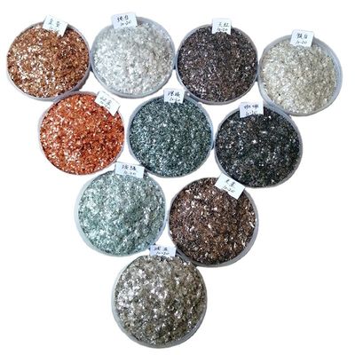 Pigmento in polvere di mica per pavimenti epossidici Fe2O3 Contenuto 2,00-6,00% e ecologico