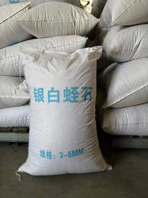 Vermiculite d'argento espanso Vermiculite d'argento espanso 1-3mm/2-4mm/3-6mm/5-8mm Prezzo di fabbrica